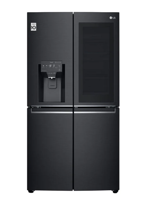 Lg 706l french door fridge matte black deals