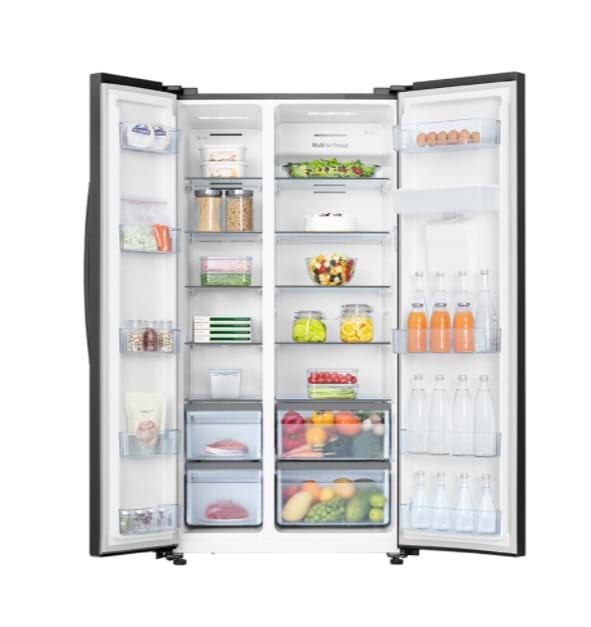 hisense 624l side by side fridge review