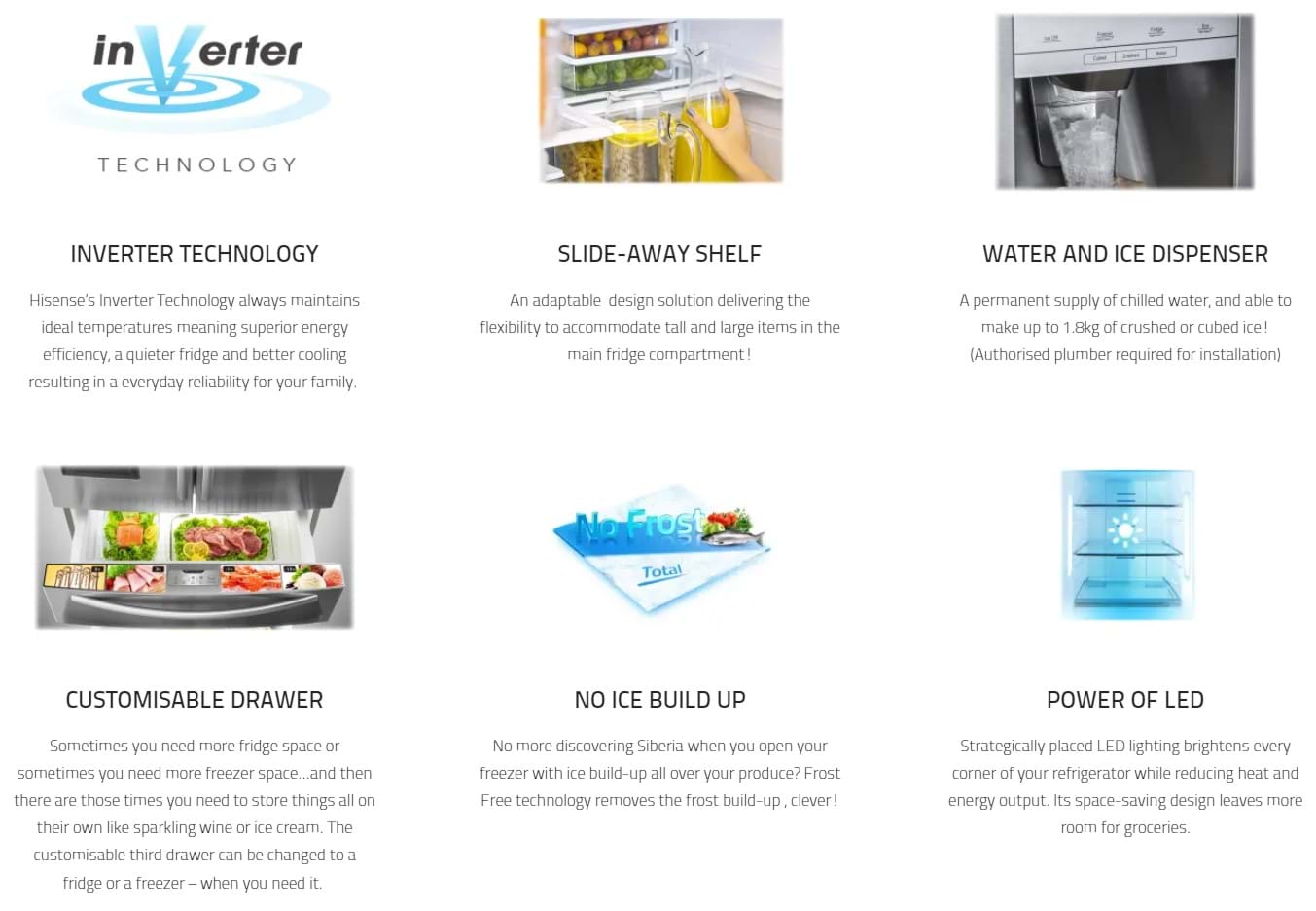 HISENSE 701L FRENCH DOOR Black Steel Refrigerator HR6FDFF701BW